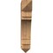 Ekena Millwork Merced Arts & Crafts Rough Sawn Bracket, Western Red Cedar, 6"W x 28"D x 32"H BKT06X28X32MRC03RWR - alternate 2